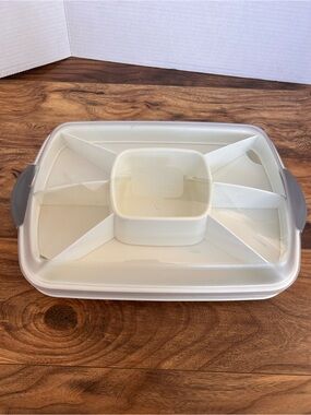 Pampered Chef Chillzanne Rectangle Server (#2781)